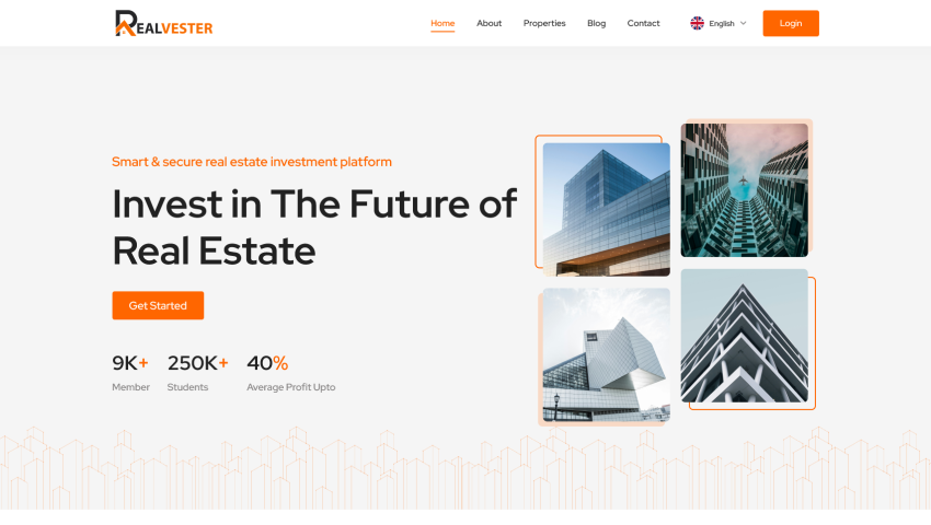 RealVester – Invest in the Future of Real Estate