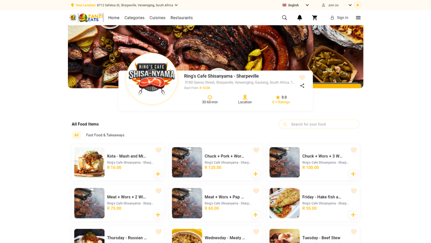 ZanziEats – Kasie Flavour to Your Door