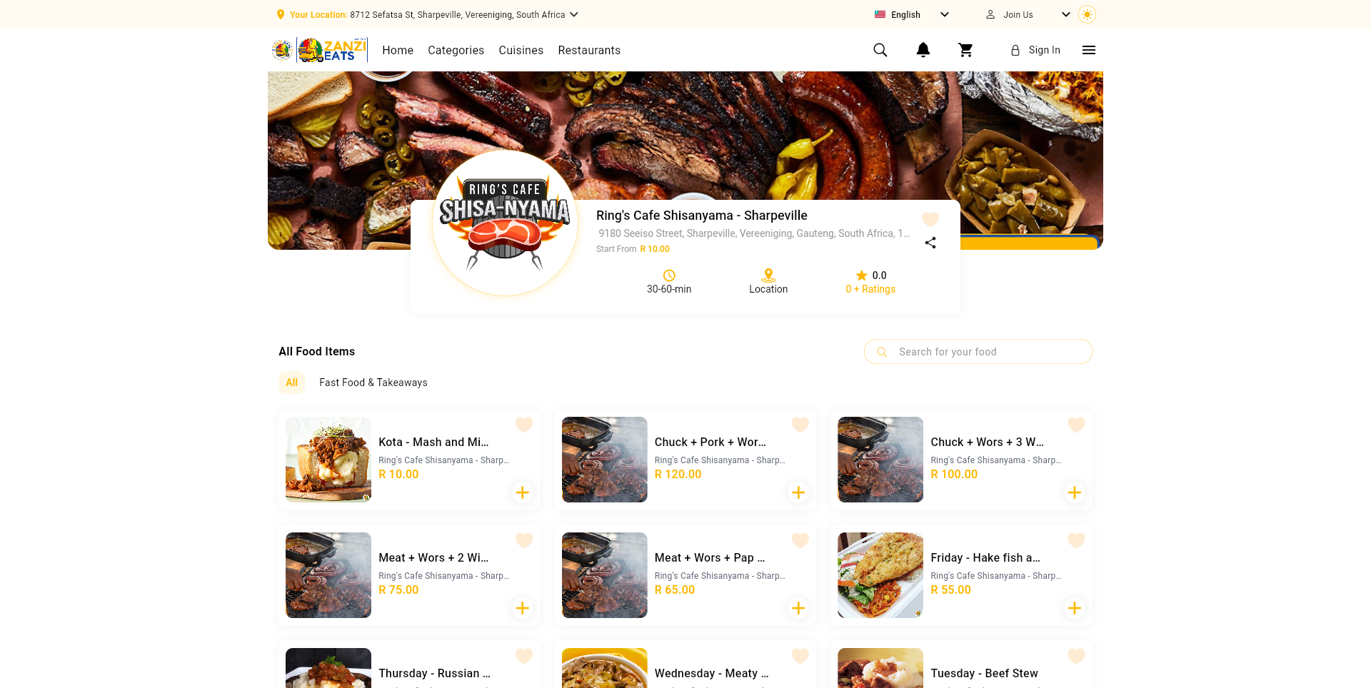 ZanziEats – Kasie Flavour to Your Door